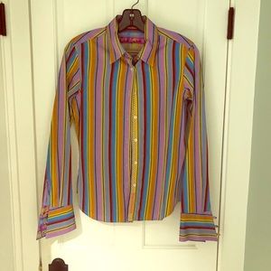 Woman’s French cuff dress shirt